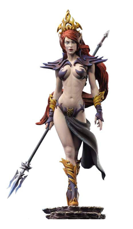 Andrea Miniatures 54mm Zweothel, Queen of Darkness WS-31